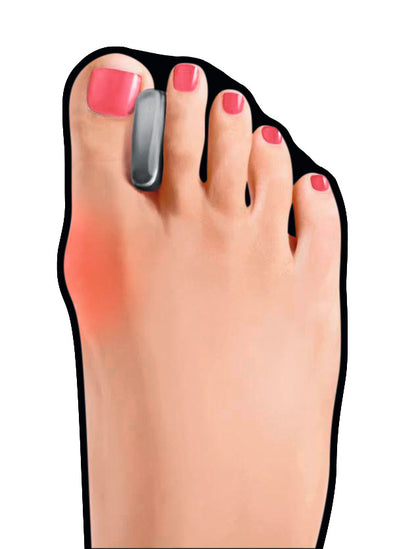 Gobunion Hallux Fütlinge with integrated toe spreader, size 35-38